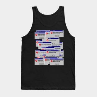 Virus image error Tank Top